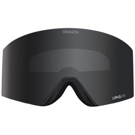 Dragon Unisex RVX MAG OTG Snow Sport Goggle - Classic Black Frame | Lumalens Dark Smoke Lens