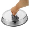 ULTECHNOVO 2Pcs Steak Cover Sturdy Food Protective Lid for Indoor