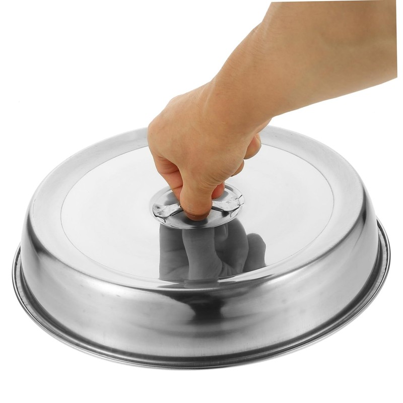ULTECHNOVO 2Pcs Steak Cover Sturdy Food Protective Lid for Indoor