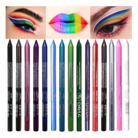 Lápiz Delineador De Ojos De 15pcs Lapiz Para Cejas Tintaline