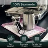 ZOLLNER Set of 5 Cotton Tea Towels in 50 x