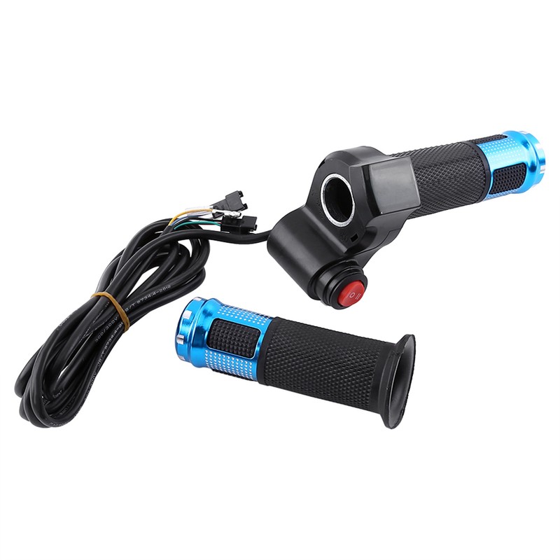 Twist Throttle Grips 3 Speed With LED Display Screen Handle