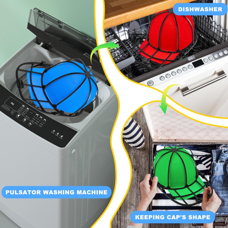 Eiito Hat Washer for Washing Machine - Cleaner for Baseball