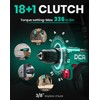 DCA Cordless Drill Set, 336 in-lbs Torque, 3/8" Keyless Chuck,