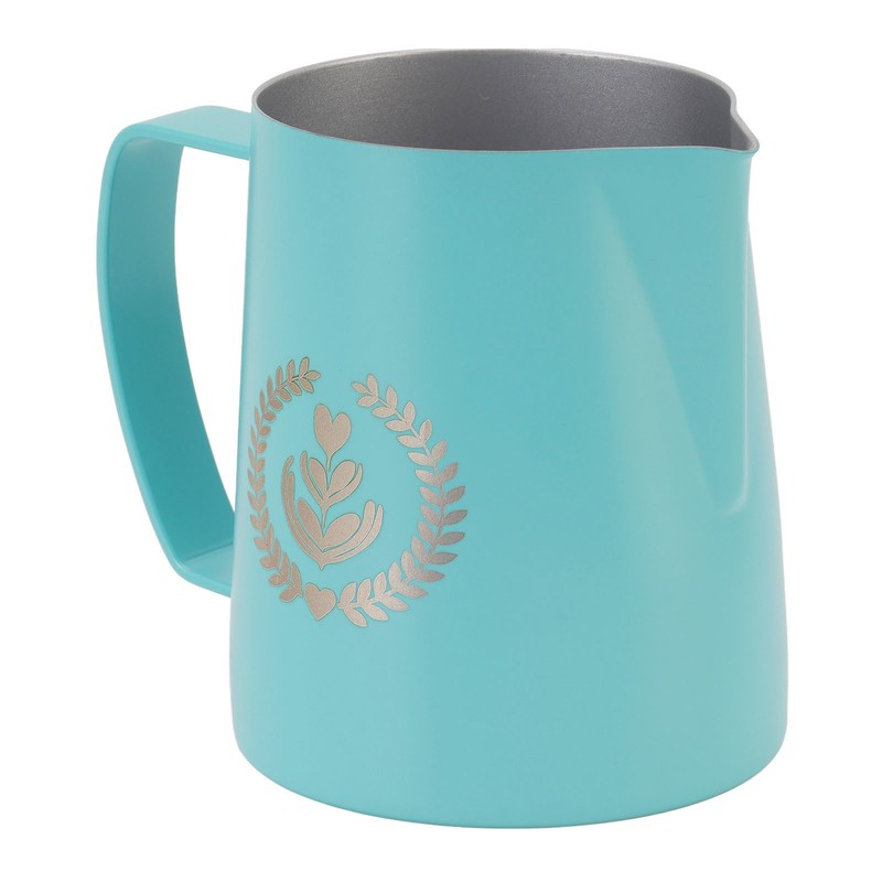 Frothing Pitcher 304 Stainless Steel Pull Flower Cup Coffee Milk