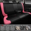CAR PASS Leather Seat Covers, Breathable Universal Car Seat Cover
