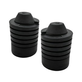 2PCS Hood Stop Bumpers, Car Engine Hood Buffer Rubber Pad, Black Bumper Damping Cushion Stoppers, Universal Shock-Absorbing Front Hood Stop Bumpers Buffer for Most Cars SUVs and Trucks