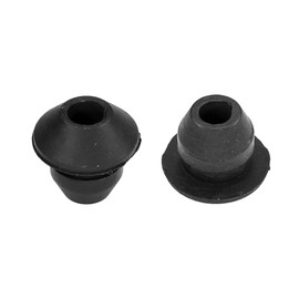 cyclingcolors 2 x Fuel Tank Rubber Grommets Gas Cutter Petrol Tank Nozzle Universal Fuel Line Pipe Seal Brush Cutter Trimmer Lawn Mower Diameter 9 mm 1 Hole