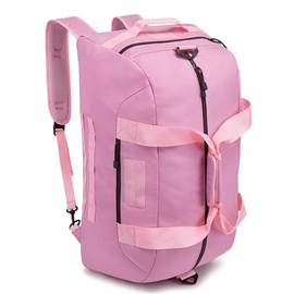 G4Free 70L Large Tactical Duffle Bag Men Sports Gym Backpack with Shoes Compartment Military MOLLE Duffel Backpack (Purple)