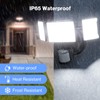 Olafus 65W Smart LED Flood Light Outdoor with Motion Sensor,