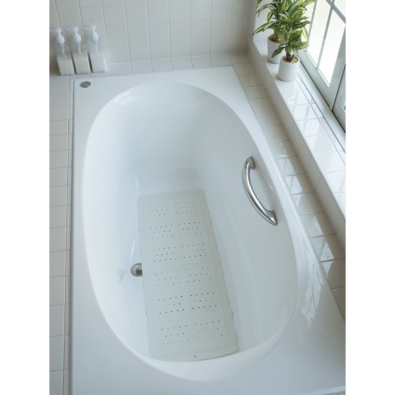 croydex Bath Mat, Large, White BC2020