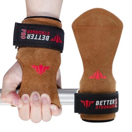 Kilitn Weight Lifting Gloves, Grip Straps, Heavy Duty Alternative to Power Hook, Deadlift, Adjustable, Padded, Wrist Support, Bodybuilding