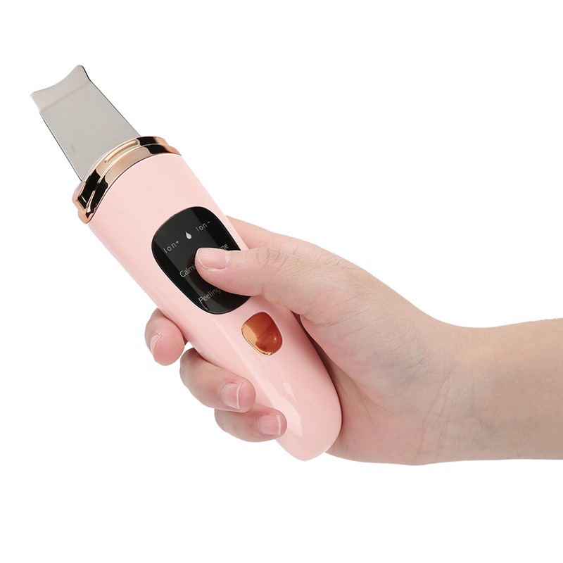 Face Skin Scrubber Vibration Face Peeling Machine Ultrasonic Exfoliating SkinCare