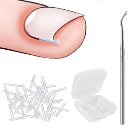 Ingrown Toenails Set, Toenail Correction Strips, Tool for Ingrown Toenails, Correction Toenail, Toenail Lifter, for Correcting Endogenous Toenails