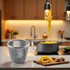 1pc Stainless Steel Pasta Basket, Mesh Spider Food Dumpling Noodle