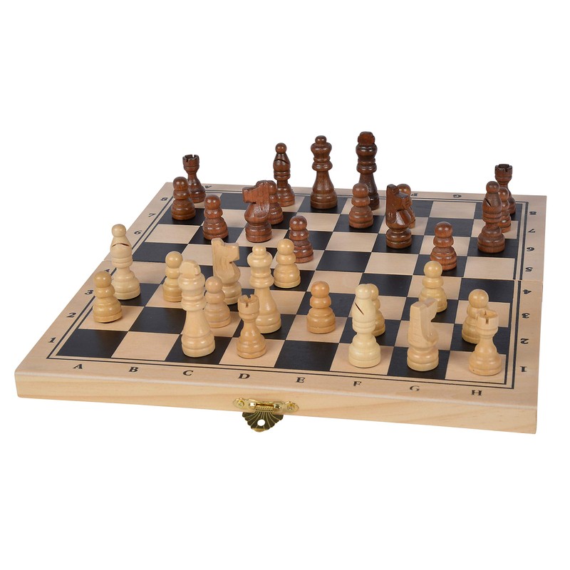 Noris-Spiele GmbH NOR08014 "Deluxe Schach Holz" Board Game