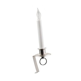 IMC Candle Corporation's Cambridge Electric Bracket Steady Pewter Candle, Pack of 1
