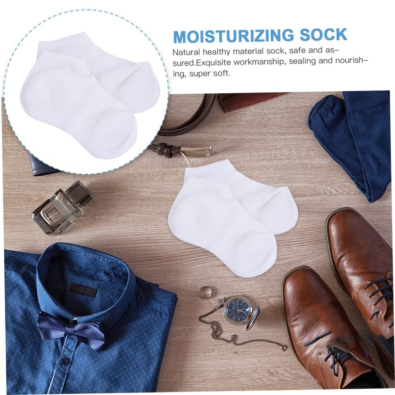 NOLITOY Foot File Callus Remove Socks Feet Exfoliator Sock Moisturizing