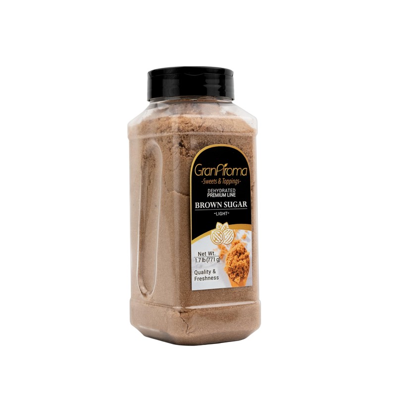 GranAroma Light Brown Sugar, Baking & Desserts, Cane Molasses, Pantry