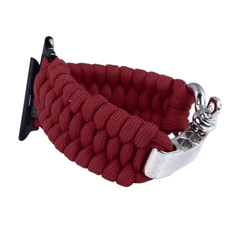 Paracord Watch Band Stylish Women Adjustable Hand Braided Watch Wristband