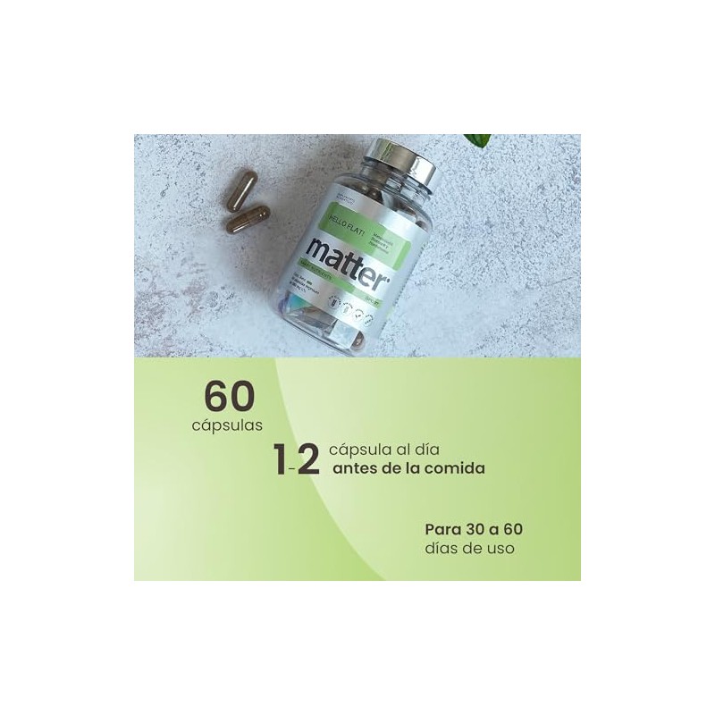 Matter Hello Flat! Suplementos Alimenticios con Metabolaid, BioCore Optimum Complete,