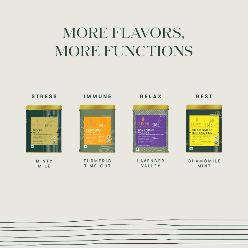 Luxmi Estates - Moringa Mint Tea Loose Leaf - 50g,
