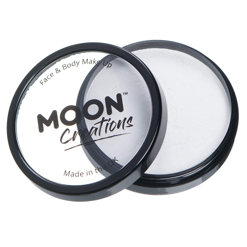 Moon Creations - Professional water-activated face paint - white