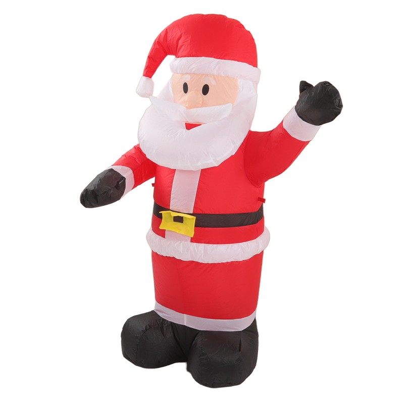 Christmas Inflatable Santa Waterproof Tear Resistance Inflatable Santa Decoration with