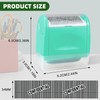 AUXHCYL Confidential Roller Stamp with 3 Pack Refills,Identity Theft Rolling