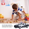 Emergency Car Toy Model 1:32 Simulation Vehicle Toy with Lights