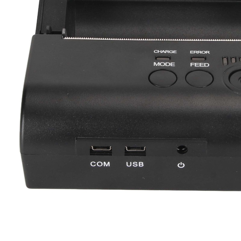 Thermal Printer Bluetooth 203 DPI Accuracy 90mm/s Print Speed Thermal
