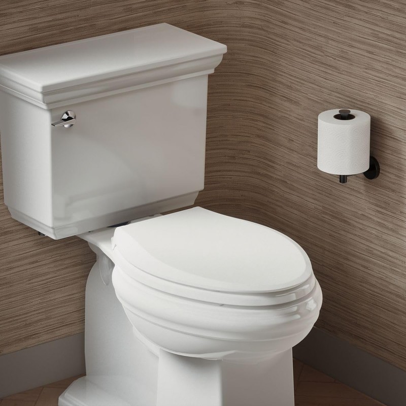 KOHLER CACHET® Nightlight Soft Close Toilet Seat Elongated, ReadyLatch®, Grip-Tight