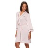 bebe Womens Pajama Lounge Chemise Nightgown & Belted Wrap Robe
