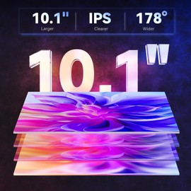 TOMLOV DM702 Digital Microscope, Full View Coin Microscope with 10" Screen, Coin Magnifier with Light for Collectors, Soldering Microscope for Micro Electronics Repair, Magnifying Glass for Adults