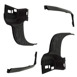 MACHSWON Rear Bumper Step Pads, Rear Left/Right Bumper Extension Extension Panel 4pcs 68404389AB 68404388AB, 2019-2021 Compatible with Dodge Ram 1500