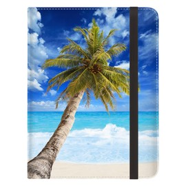 Passport Holder, RFID Blocking Passport Cover Wallet with Credit Card Slot and Boarding Pass Slot Combo, Leather Travel Documents Organizer Women Men, Tree