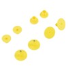 100PCS Animal Round Ear Tags Easy to Distinguish and Use