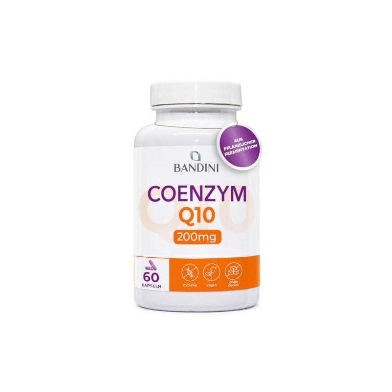 Bandini Coenzyme Q10 | 1 Capsule Daily, High Dosage with