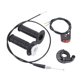 GOOFIT 47.24 Inch Throttle Line Transfer Assembly Ignition Switch 7/8 Inch 22 mm Hand Set for Most 50cc 90cc 110cc 125cc ATV Chinese Motorcycle Pocket Bike Mini Bike Pit Bike
