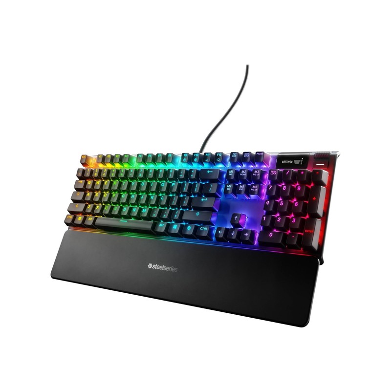 SteelSeries Apex 7 Wired Gaming Keyboard, Black (64636)