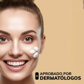 Protector Solar Facial Fps 50 Quotidien - Protección De Amplio Espectro Dermatológicamente Probado - Bloqueador Alta Cobertura con Textura Ligera, Aca
