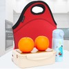 FlowFly Neoprene Lunch Tote Insulated Thermal Reusable Lunch Bag Box