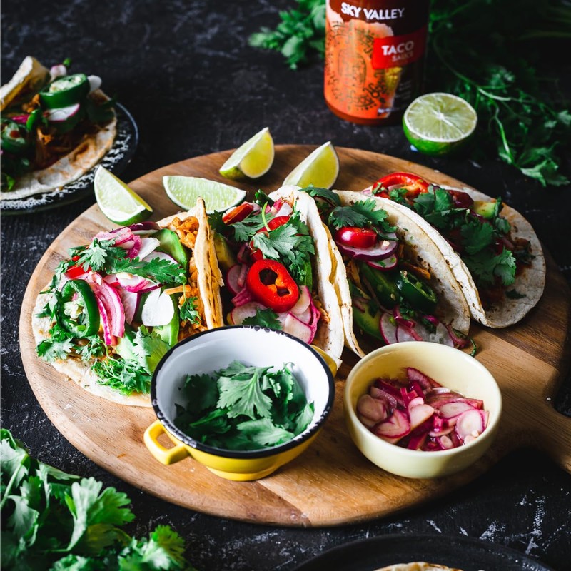 Sky Valley Taco Sauce - Medium heat, Taco Hot Sauce,