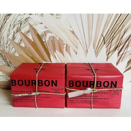 Alchimia 2-Pack Alchimia ~ Bourbon  Vegetable Bar Soap. Made In Italy -  4 X 8.75 oz Each