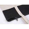 Stylish Spacious Tote Bag with Zip Cotton Bag Fabric Bag