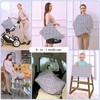 Car Seat Covers for Babies - Multi- use Nursing Carseat