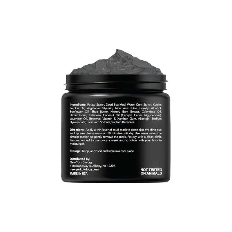 Dead Sea Mud Mask for Face & Body - 100%