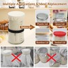 Sourdough Jar Cover, 5pcs Reusable Covers for Sourdough Starter Container