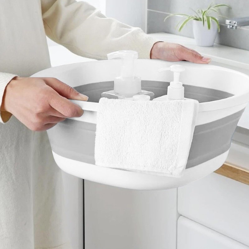 Chiluxendo Washing Bowl, Foldable Bucket, Foldable Tub, Washing Bowl, Portable