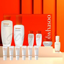 Sulwhasoo Jaum 2 types special + tinea cream total 60ml (6 pieces of 10ml) set / 설화수 자음 2종 기획+상백선크림 총 60ml (10ml 6개) 세트